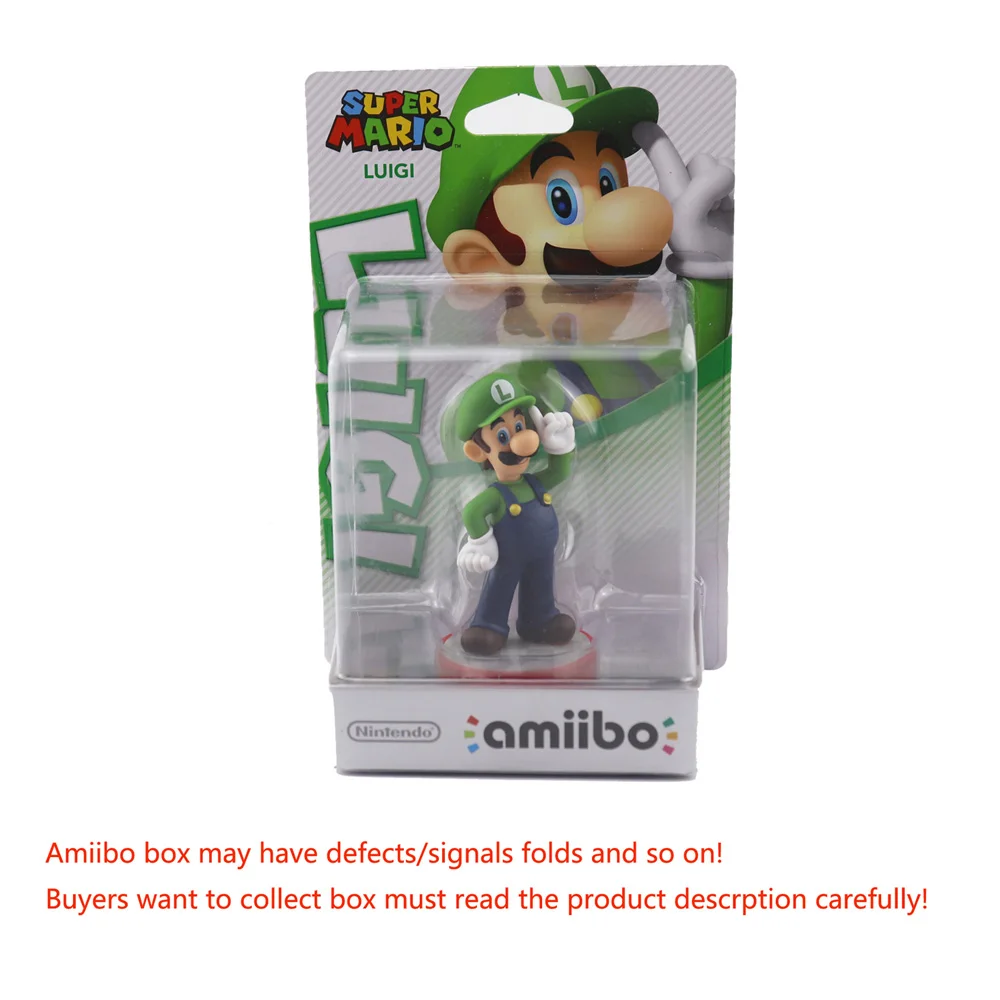 Фигурка Amiibo из серии Super Mario Luigi Peach Yoshi Bowser Donkey Kong для wii U