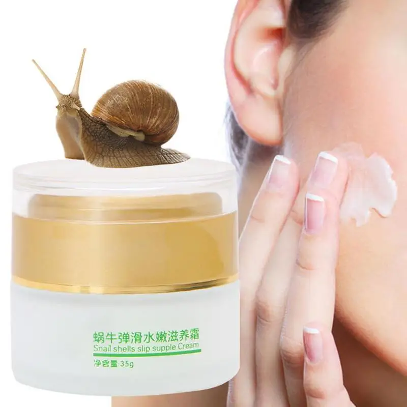 

40g Snail Face Cream Day Skin Whitening Cream Moisturizers Anti Aging Wrinkle Facial Cream Acne Treatment Face Skin Care Cream