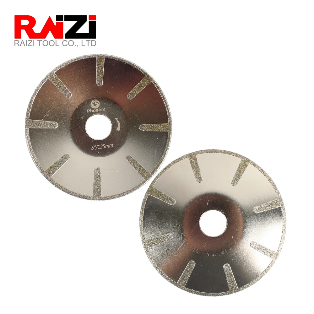 Raizi 5 Inch125 mm Electroplated Diamond Convex Contour Blade Cutting&Grinding Disc For Grnite Sink Holes(Free Shipping) (3)