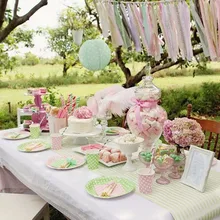 5000 шт(200 мешков) Полосатые Разноцветные Детские декоративные вечерние украшения на день рождения или свадьбу, товары для мероприятий, бумажная соломинка для питья