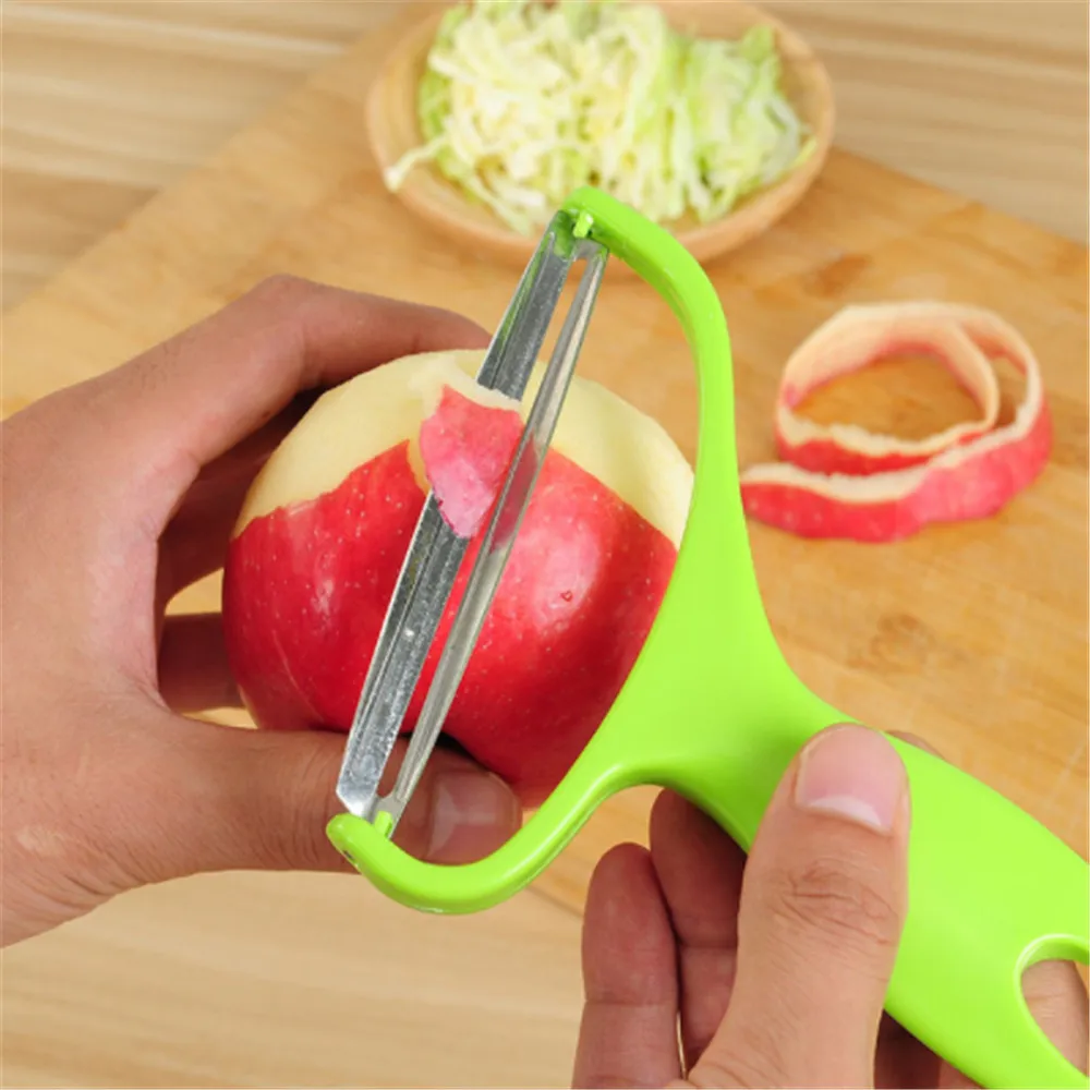Cabbage Wide Mouth Fruit Peeler Stainless Steel Knife Kitchen Tools Salad Vegetables Peelers Kitchen Accessories