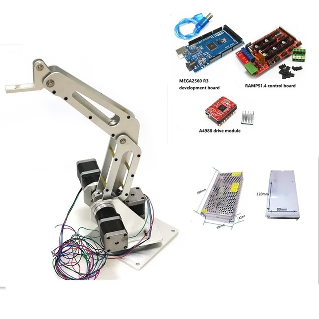doit 3dof endustriyel robotik kol 3 eksenli robot manipulator guc kaynagi ve kontrol kiti yazi gravur 3d baski robot arm industrial robotindustrial robotic arm aliexpress
