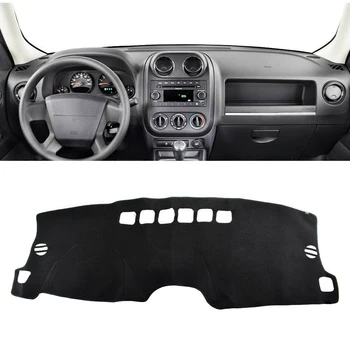 

Car Dashboard Cover Dash Mat For Jeep COMPASS PATRIOT 2010-2017 Dash Board Pad Carpet Dashmat Sun Shade Anti-UV Car Accessories