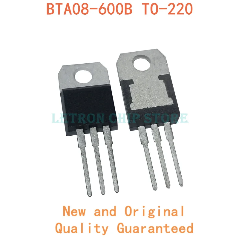

10 шт. BTA08-600B BTA08-600C-220 BTA08-600 TO220 BTA08 600B 600C Новый и оригинальный IC Чипсет