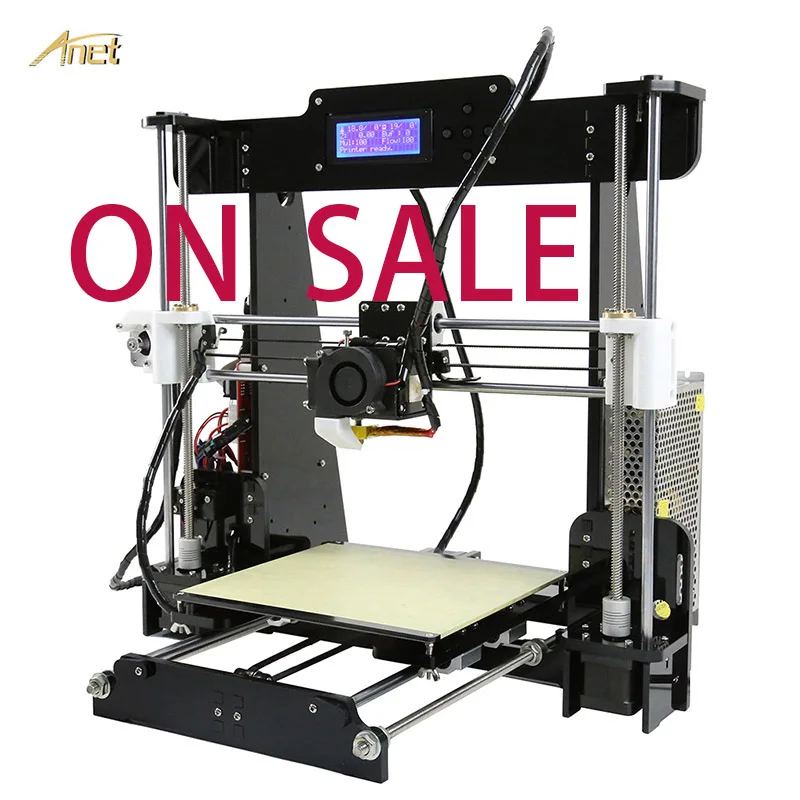

Anet High Precision A8 Desktop 3D Printer Automatic Leveling 8GB SD Card