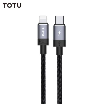 

TOTU Type C Micro USB PD for Lightning Cable Fast Charging Cable For iPhone X XS 8 Plus 11 Pro Xiaomi Redmi Note 8 Pro Huawei