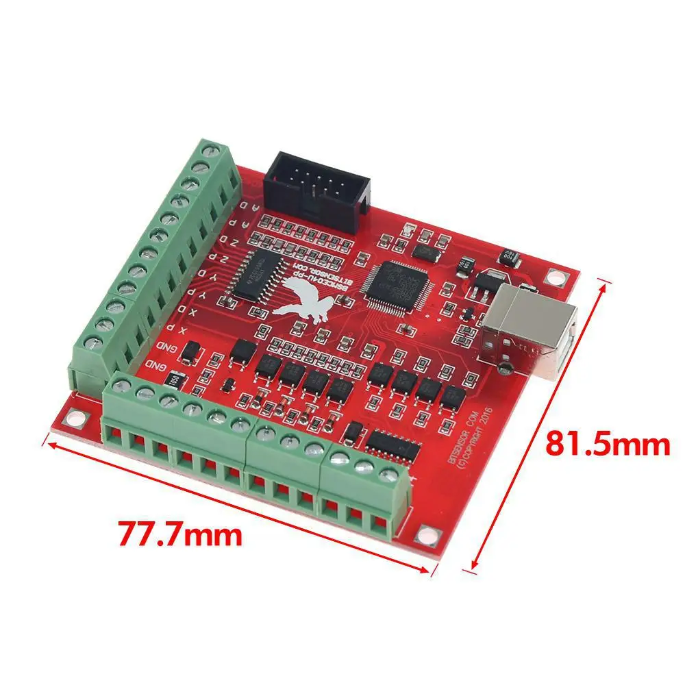 ЧПУ USB MACH3 100 кГц коммутационная плата 4 оси Интерфейс драйвер контроллер