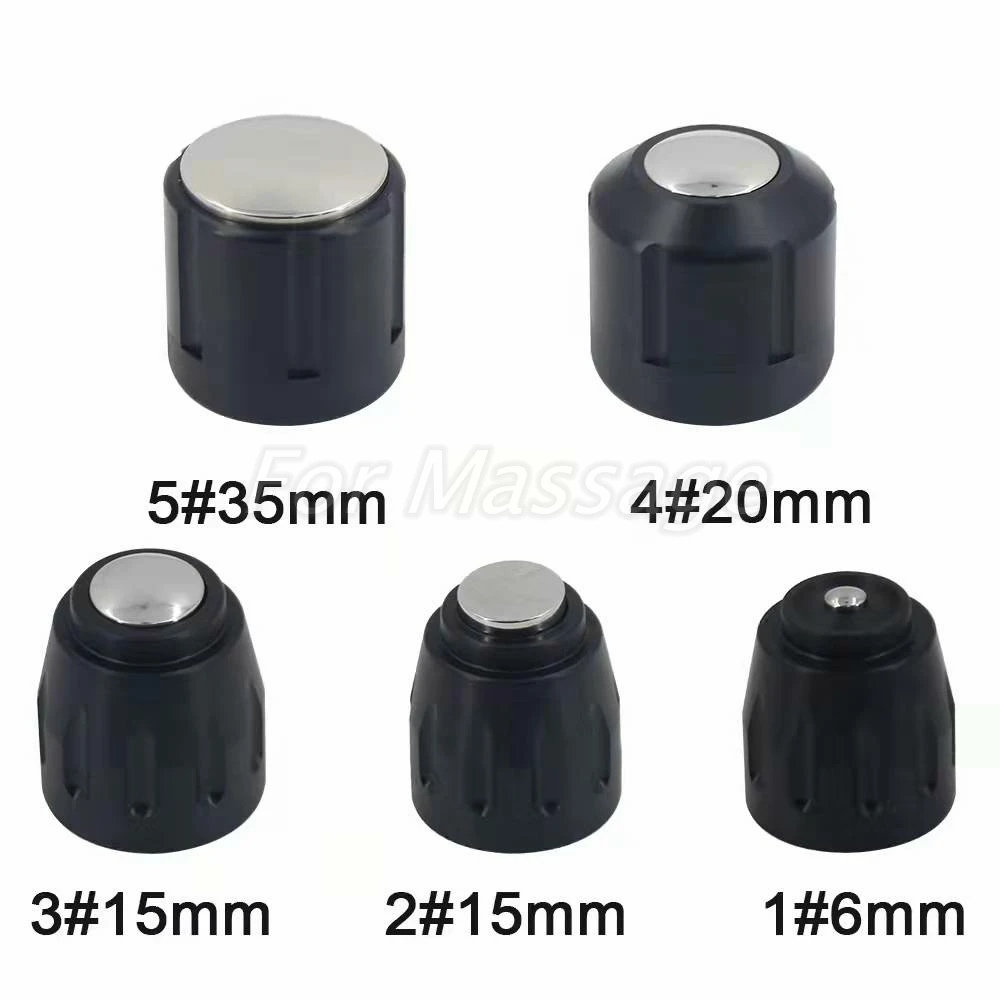 Top Quality Pneumatic Shockwave Therapy Machine  Replacement Accessories Function Heads Spare Parts Probes Shock Wave Handle 6