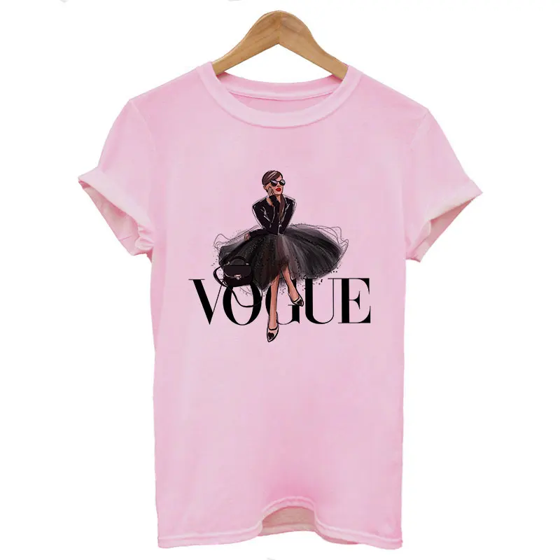 SCC 02 Camisetas Verano Mujer 2019 тонкая футболка Vogue с надписью Harajuku женская для отдыха модная