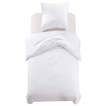 

Vidaxl PCs. Bedding Set White 140x220/60x70 cm