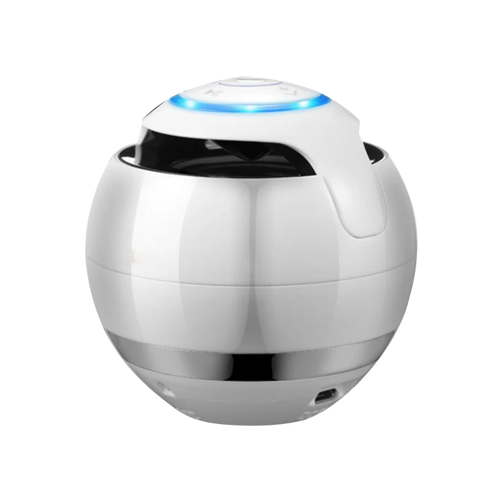 Беспроводной Bluetooth динамик s с сабвуфером мини круглый Hi-Fi портативный динамик s Hands-Bluetooth динамик