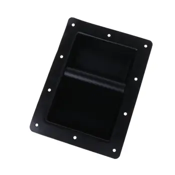 

2PCS Recessed Speaker Handles Black Metal Repair Sound Bar Stage Home Theater PA DJ Loudspeaker Professional HiFi