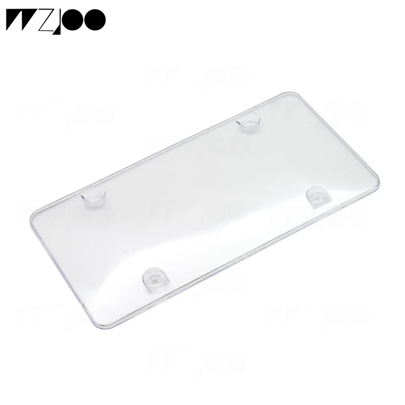 2pcslicense plate holder Waterproof Bubble Frame Cars License Plate License Tag Bumpers License Plate Tap Holder Protector Cover