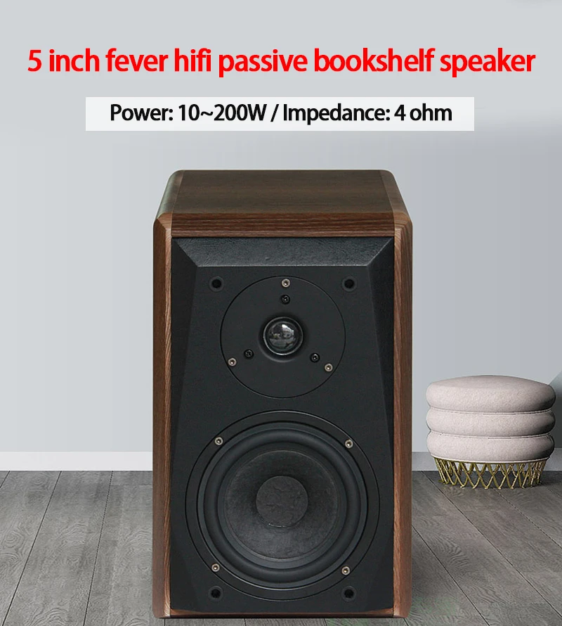 KYYSLB F38 10~200W 4 Ohm 5 Inch Fever Hifi Passive