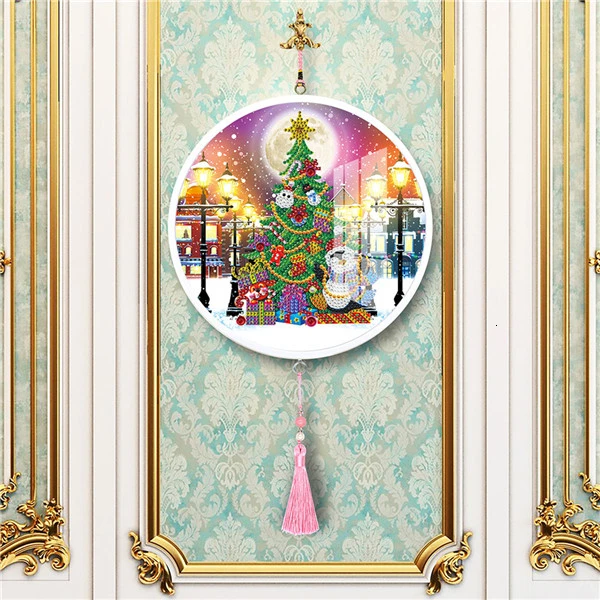 HUACAN мультфильм алмазная живопись мазайка рождество алмазная вышивка распродажа картины стразами декор для дома - Цвет: YKH45