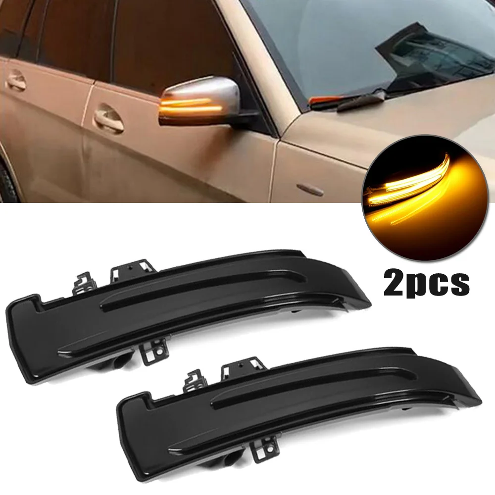 

Bulbs Turn Signal Light For Mercedes A B C E S CLA GLA Parts Car Side Mirror