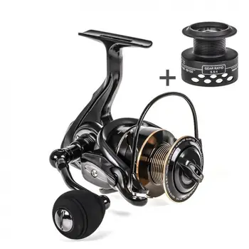 

Fishing Reels Aluminum Alloy Spinning Reel 6.5KG / 14LB Max Drag Power 2000 Series Fishing Wheel for Bass Pike Fishing