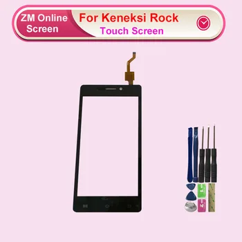 

For Keneksi Rock Touch Screen Panel Digitizer Sensor Replacement No LCD Display With Tools Black Color