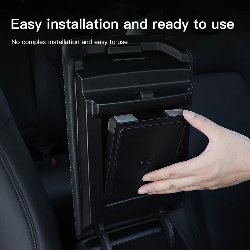 

For Tesla Model 3 Center Console Organizer Armrest Hidden Storage Box For Tesla Model 3 Car Accessory Auto Armrest Holder Box