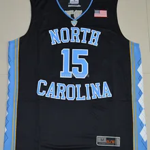 Новое поступление высокое качество NCAA Винс Картер#15 Колледж футболка ограниченной серии Майки S-XXXL