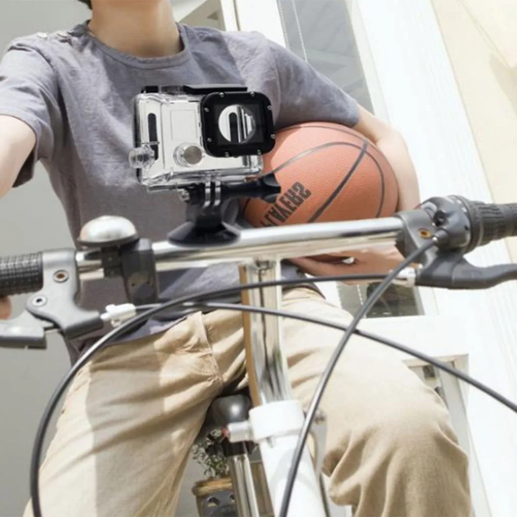 1 Piece 3-Prong Magnet Metal Magnetic Pedestal Tripod Mount Adapter Holder For Go pro