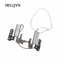 Новые ЖК-петли для lenovo Yoga 710 710-14isk DC33001TM00 DC33001TM10 серебристого цвета, ЖК-петли для ноутбука