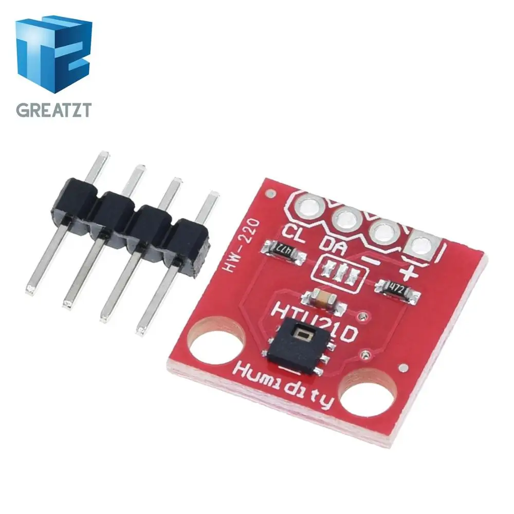 Модуль датчика температуры и влажности GREATZT HTU21D для arduino 1 шт. | Электронные