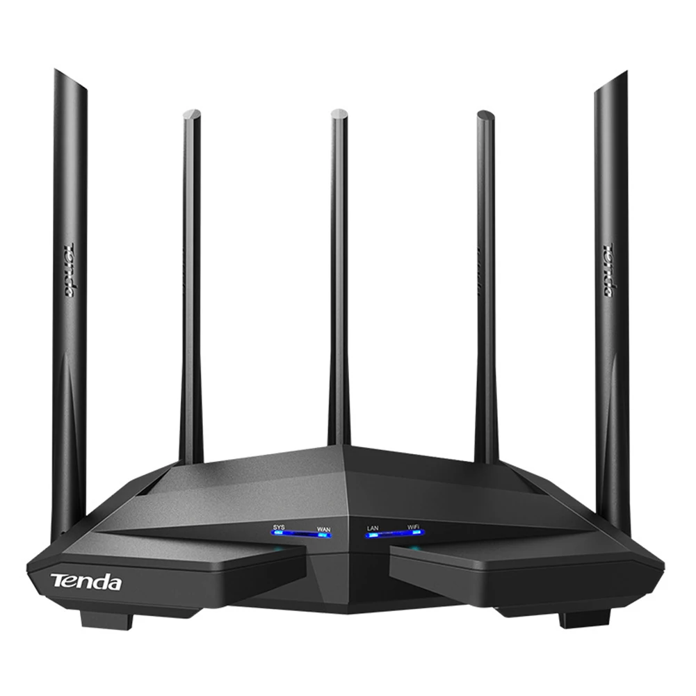 Беспроводной Wi-Fi роутер Tenda AC11/AC6/AC7/AC10 гигабитный двухдиапазонный ретранслятор
