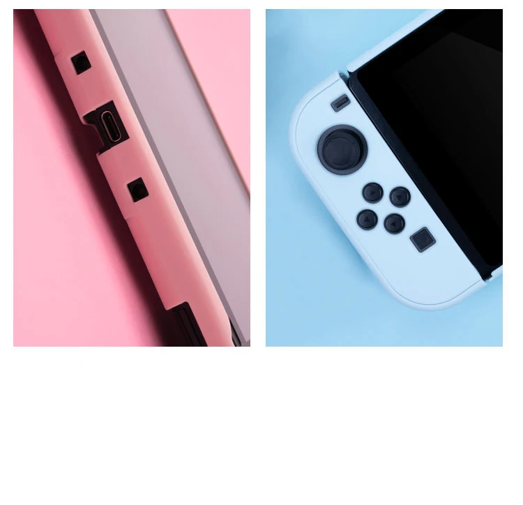 Cena Dla Nintendo przełącznik konsoli obudowa ochronna obudowa przełącznik do Nintendo NS Joy Con kontroler obudowa ochronna Shell skrzynki pokrywa