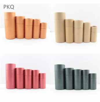 

20pcs Essential Oil Bottle Packaging Box Gift Paper Tube Packing Box With Lid Round Paper Tube Cardboard Boxes