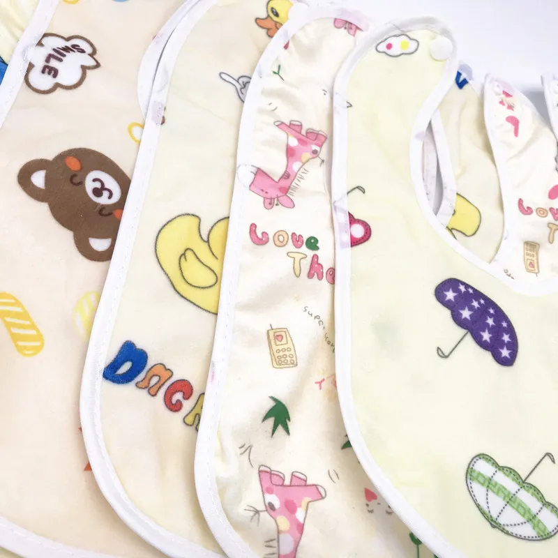 5 шт. Baby100 % хлопок высокое качество Babadores Burp слюнявчик полотенце мультфильм