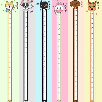 

Six models Baby Height Measure Ruler Wall Sticker Decorative Child Kids Growth Chart for Bedroom Home Decoration