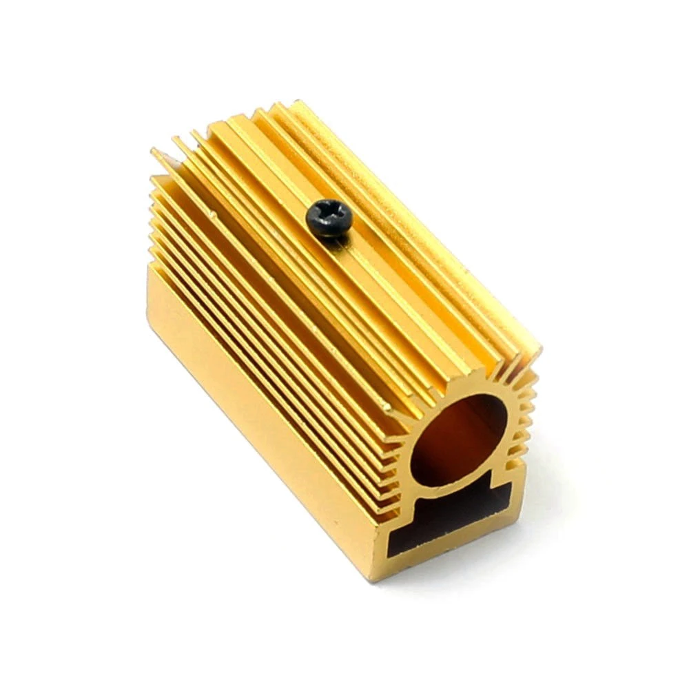 

Golden-Color Aluminum Radiator Heatsink 20x27x50mm for 12mm Laser Module