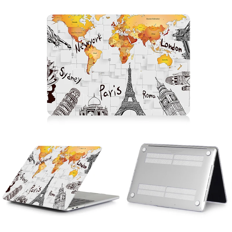 Case do Portátil para Macbook Capa para Apple 13 15 16 Polegada 2021 Macbook Funda Coque A2289 A2251 A2179 A1466 Mtt Pro ar 11 12 - Imagem 5