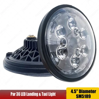 

PAR 36 landing light incandescent 4509 Spot/Flood Beam 14 volt / 28Volt Aircraft LED Landing & Taxi Light x1pc