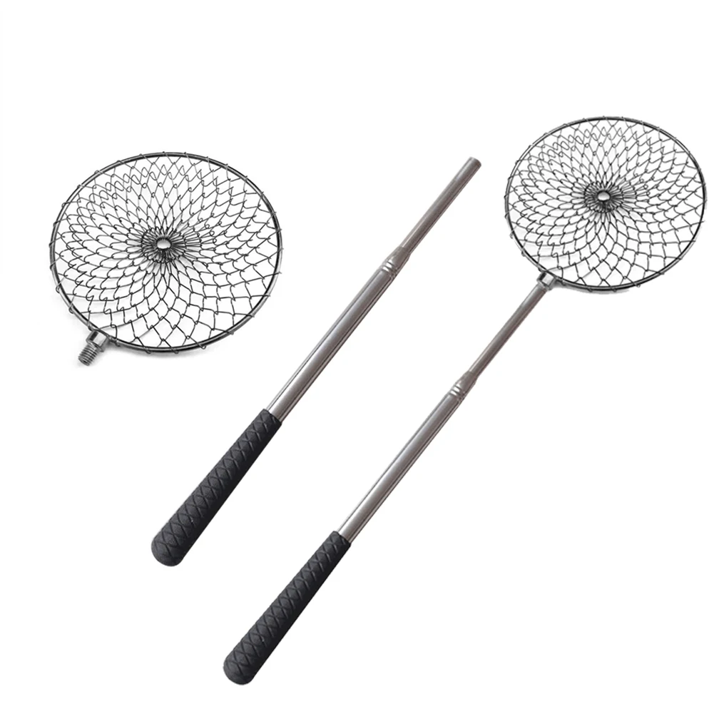 Stainless Steel Fishing Ice Scoop Ice Fishing Skimmer Ice Scooper Ice