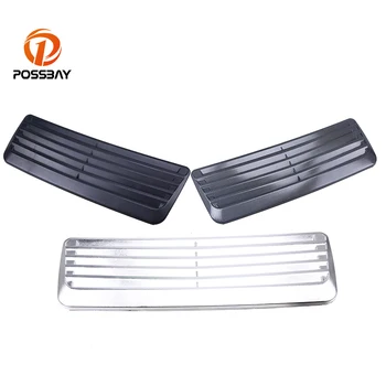 

POSSBAY Car-styling Stickers ABS Car Decorative Air Flow Intake Scoop Turbo Bonnet Vent Cover Hood Grills Decals