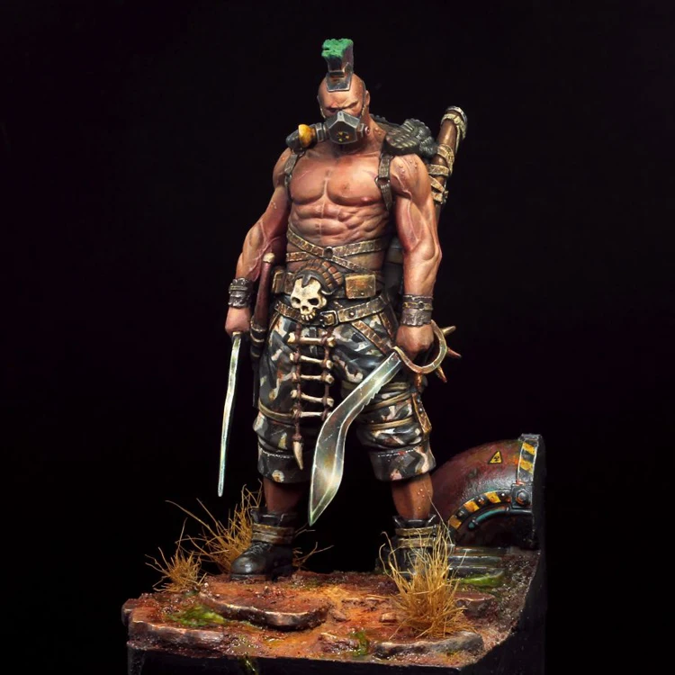 

1/24 Mohawk, Resin Model figure GK, Unassembled and unpainted kit