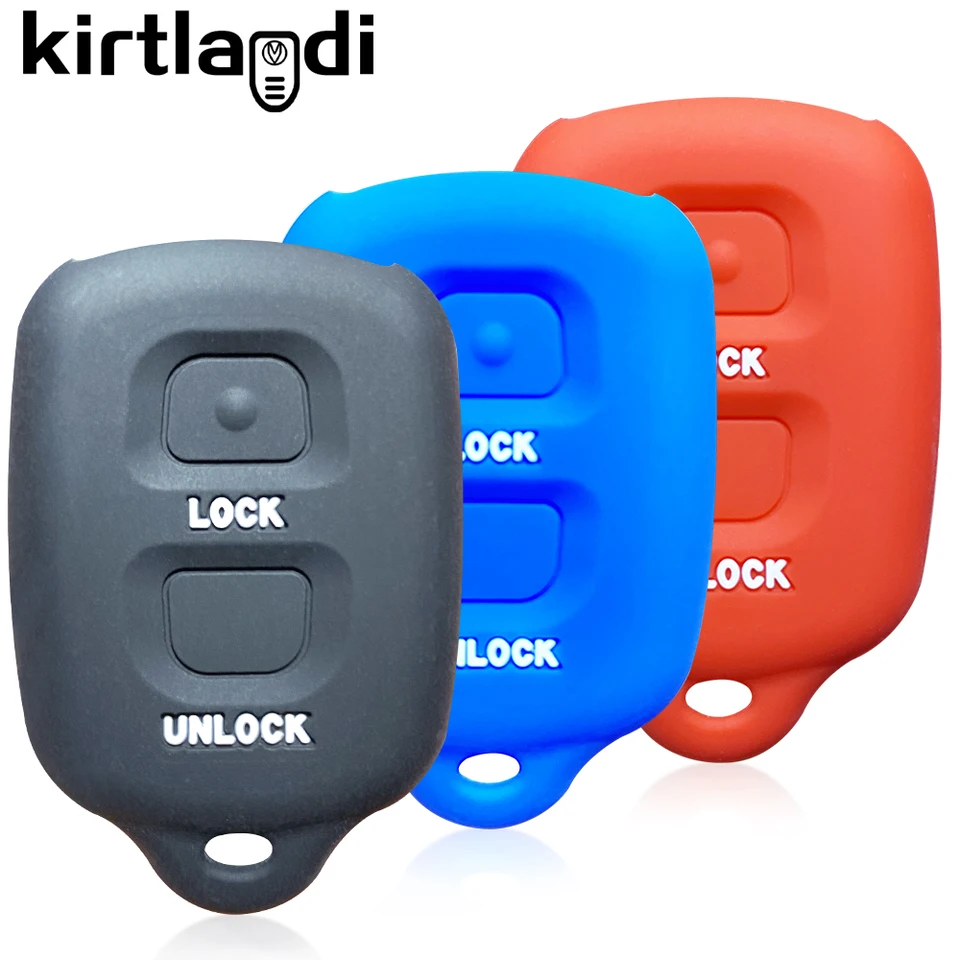 IPUDIS Copri Chiave per Daihatsu Terios 2 Custodia Protettiva in Silicone per Chiave Auto protetta FOB Shell per Accessori remoti Avanza Rush Entry