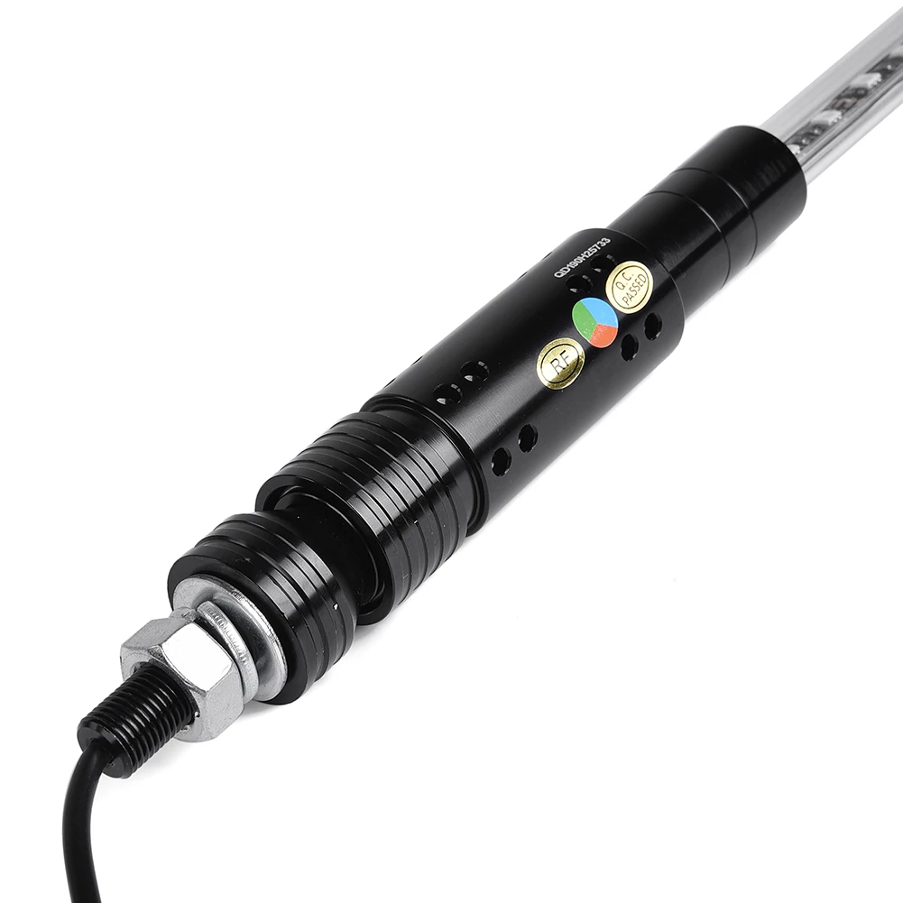  3FT 4FT Lighted RGB LED Whip Antenna With Flag & Remote for Polaris RZR ATV Antenna Whip UTV Quad S - 4000169944742