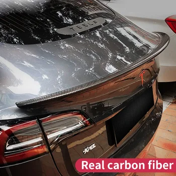 

For tesla model 3 accessories/car accessories carbon spoiler tesla model 3 tesla three spoiler tesla model 3 carbon/accessoires