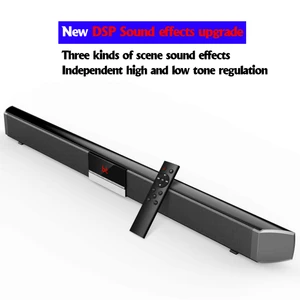 Soundbar Com Subwoofer Para TV Home Theater Wreless Bluetooth 5.0 Speakers 40W with Remote Control Aux-In Coaxial Optical for PC Soundbar Com Subwoofer Para TV Home Theater Wreless Bluetooth 5.0 Speakers 40W with Remote Control Aux-In Coaxial Optical for PC