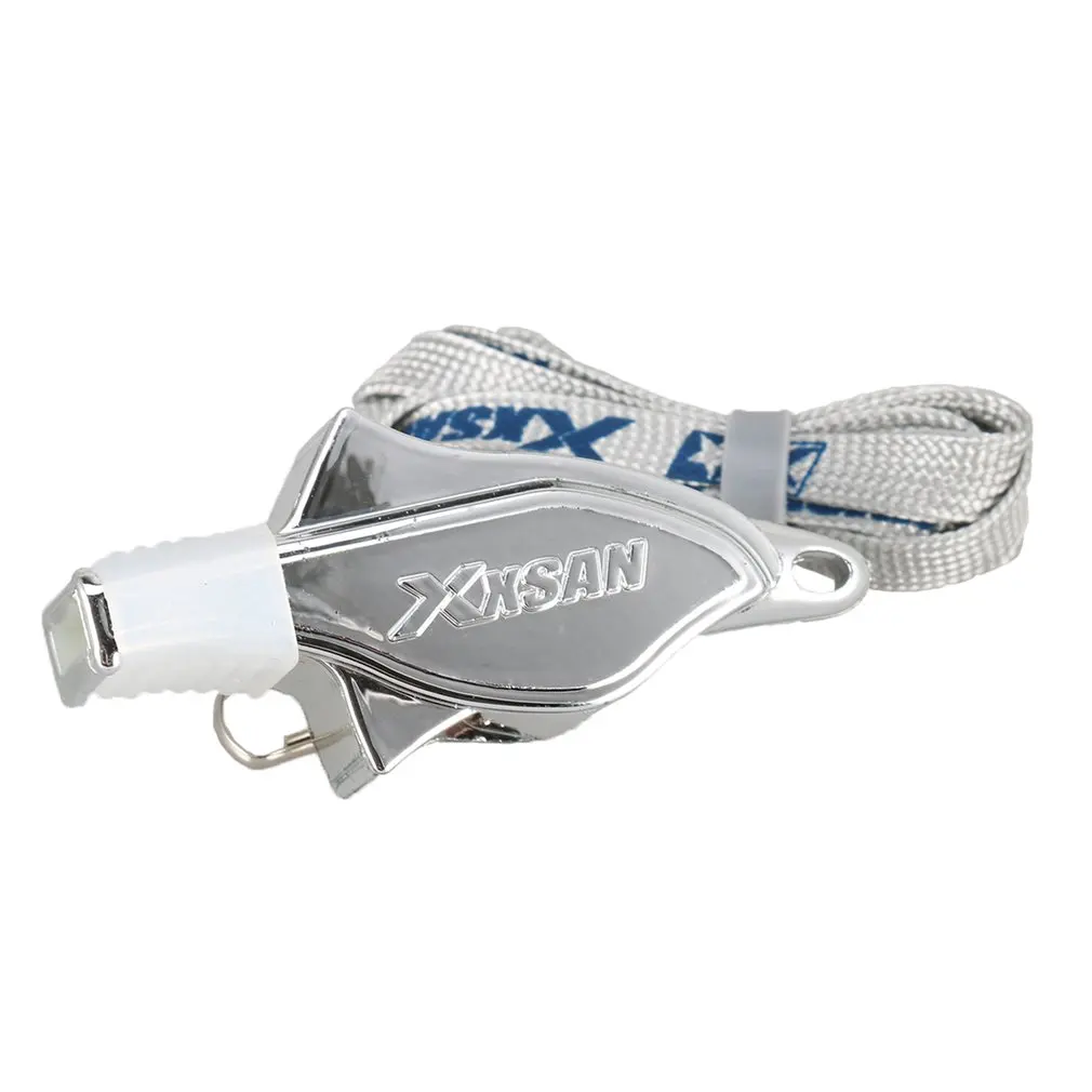 

XS36 Whistle Stainless Steel Extra Loud with Lanyard for School Sports Soccer Basketball and Lifeguard Protection
