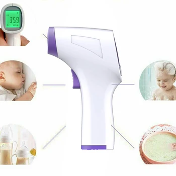 

Non-contact Forehead Infrared Thermometer Handheld Accurate Digital Thermometers for Baby Kid Adult J2Y