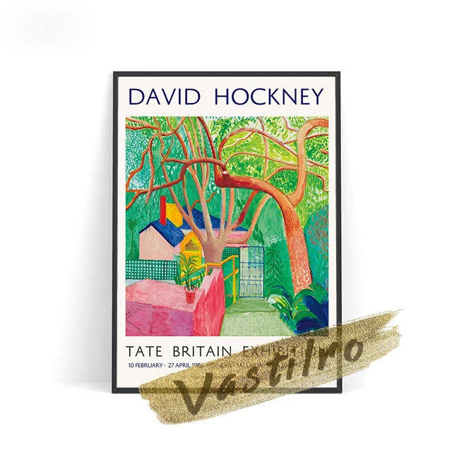 HOCKNEY POSTERS
ハードカバー David Hockney Exhibition Poster, A Bigger Splash Prints, Pop