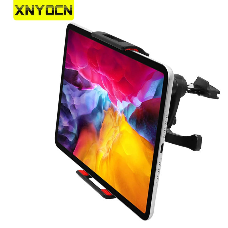 mental turnering Ryd op Xnyocn Car Tablet Holder Universal 6 7 8 9 10 11 Inch Phone PC Stand Air  Vent Mount Tablets Accessories For ipad Samsung Xiaomi|Tablet Stands| -  AliExpress