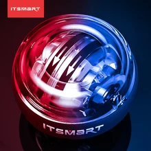 Светодиодный запястный шар ITSSMART, супер гироскоп, powerball, самозапуск гироскопа, тренировка силы рук, расслабление мышц, оборудование для спорт...