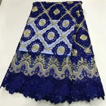 

French Net Lace Fabric 2020 Latest African Lace Fabric With Embroidery Mesh Tulle Lace Fabric High Quality Nigerian Lace 1508