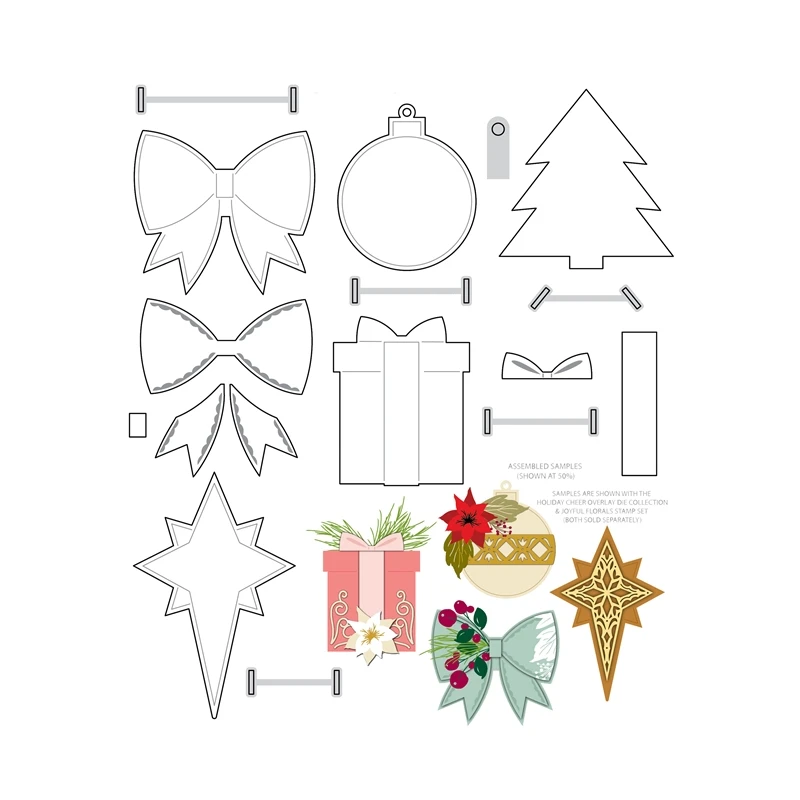 

Рождественская Новинка 2021 металлические Вырубные штампы для скрапбукинга, изготовления бумаги, праздничные подарочные бирки, декоративные рамки, открытки, рукоделие, без штампов