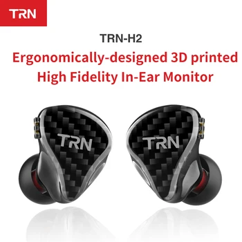

2019 TRN H2 In Ear Earphone Dynamic Drive Monitor Running Sports Headset Bass Earbud Detachable Detach 2Pin Custom HIFI Earphone